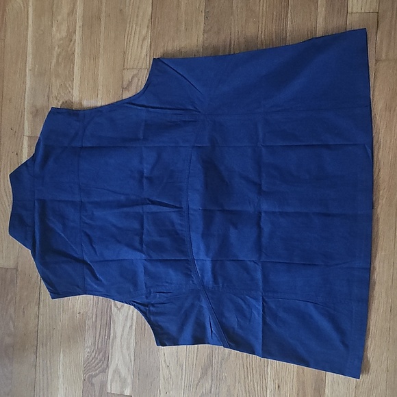 Girl Scout Navy Blue Sleeveless Zippered Vest Women's Plus Size 2X - Picture 2 of 12